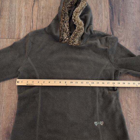 VTG Cold As Ice Women's Medium Sweater Fleece Snowboard Ski Warm Hike Y2K - Picture 7 of 9